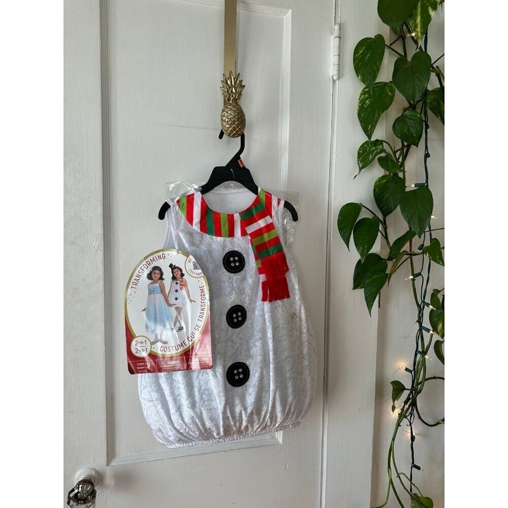 Christmas Toddler size 3-4 Transforming costume